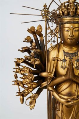  「黄金の輝き」を湛えた仏教美術！バトゥ・ジャヤの神秘的な彫刻作品「千手観音像」